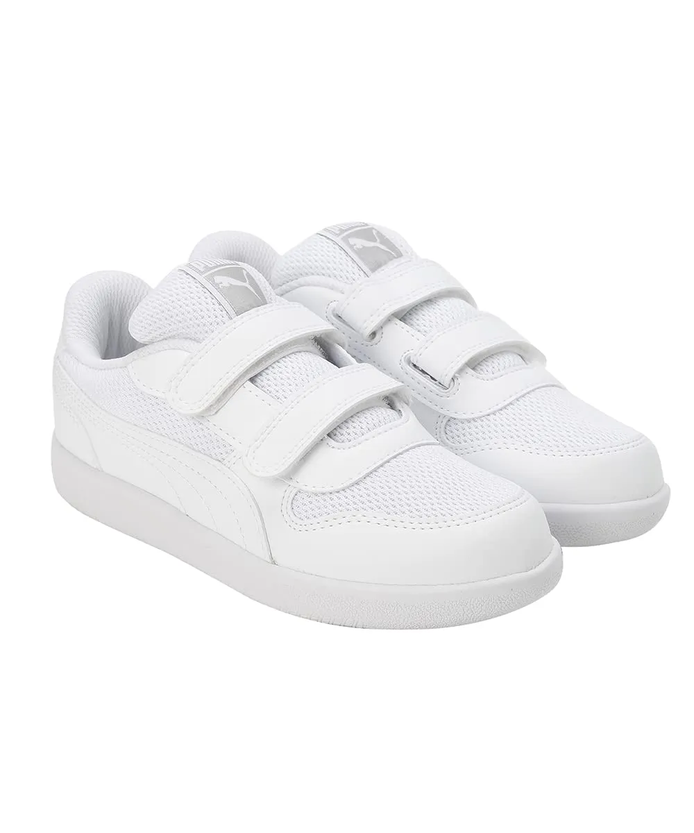 Puma Unisex-Kid -Punch Comfort Jr White-White Sneaker - 3UK (39613102)