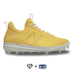 "Gold" New Balance FuelCell COMPv2 Cleats