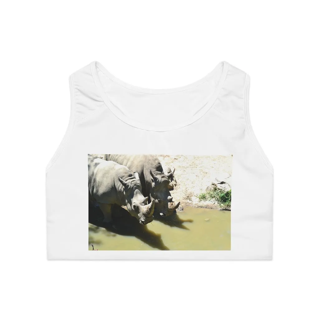 Rhinos Sports Bra (AOP)