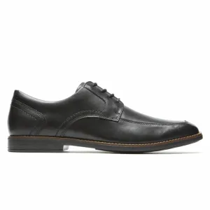 Rockport  Men's Slayter Apron Toe Black W