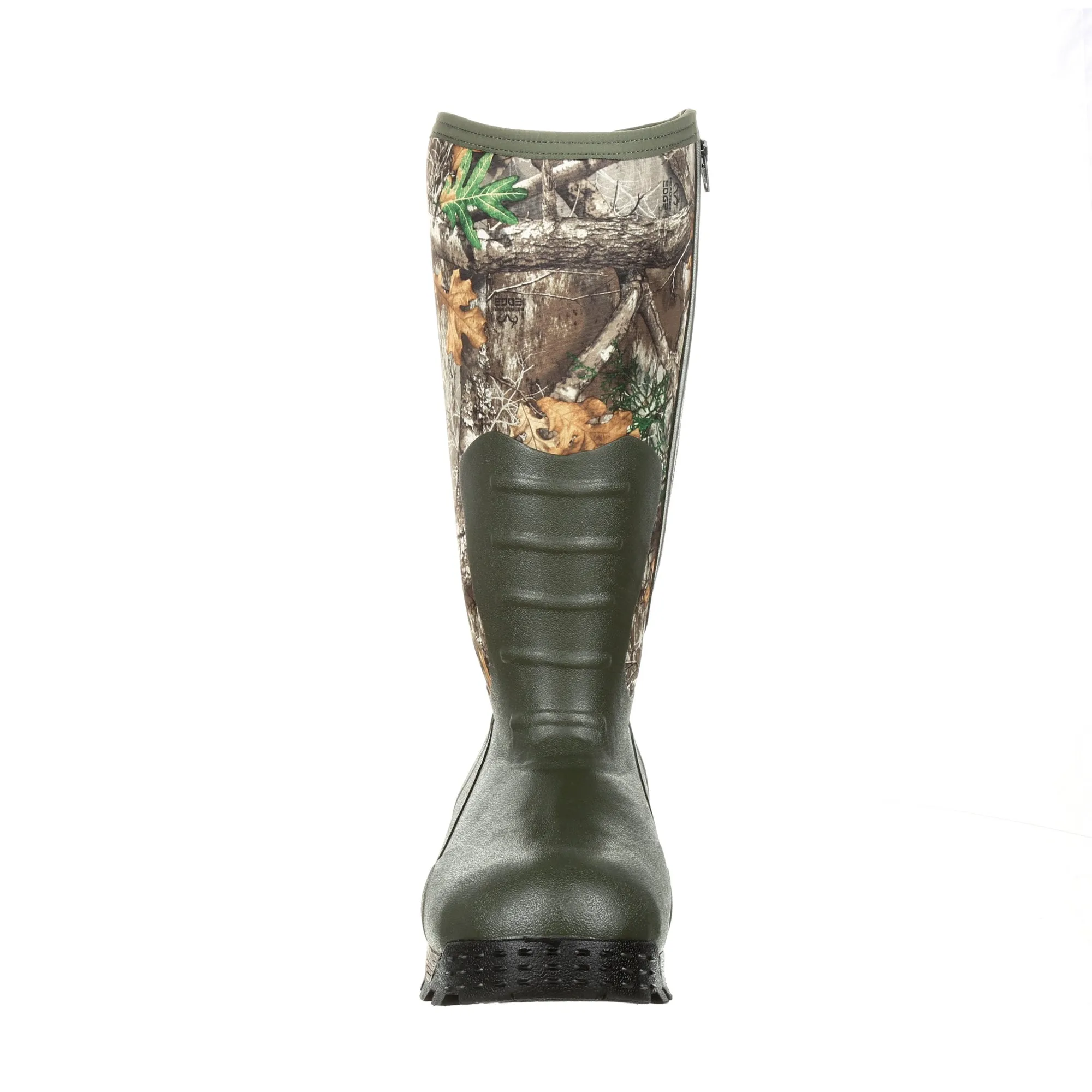 Rocky Mens Realtree Edge Rubber 1200G WP Sport Hunting Boots