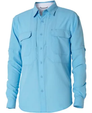 Royal Robbins Men's Expedition Chill LS Shirt/Blue Jay