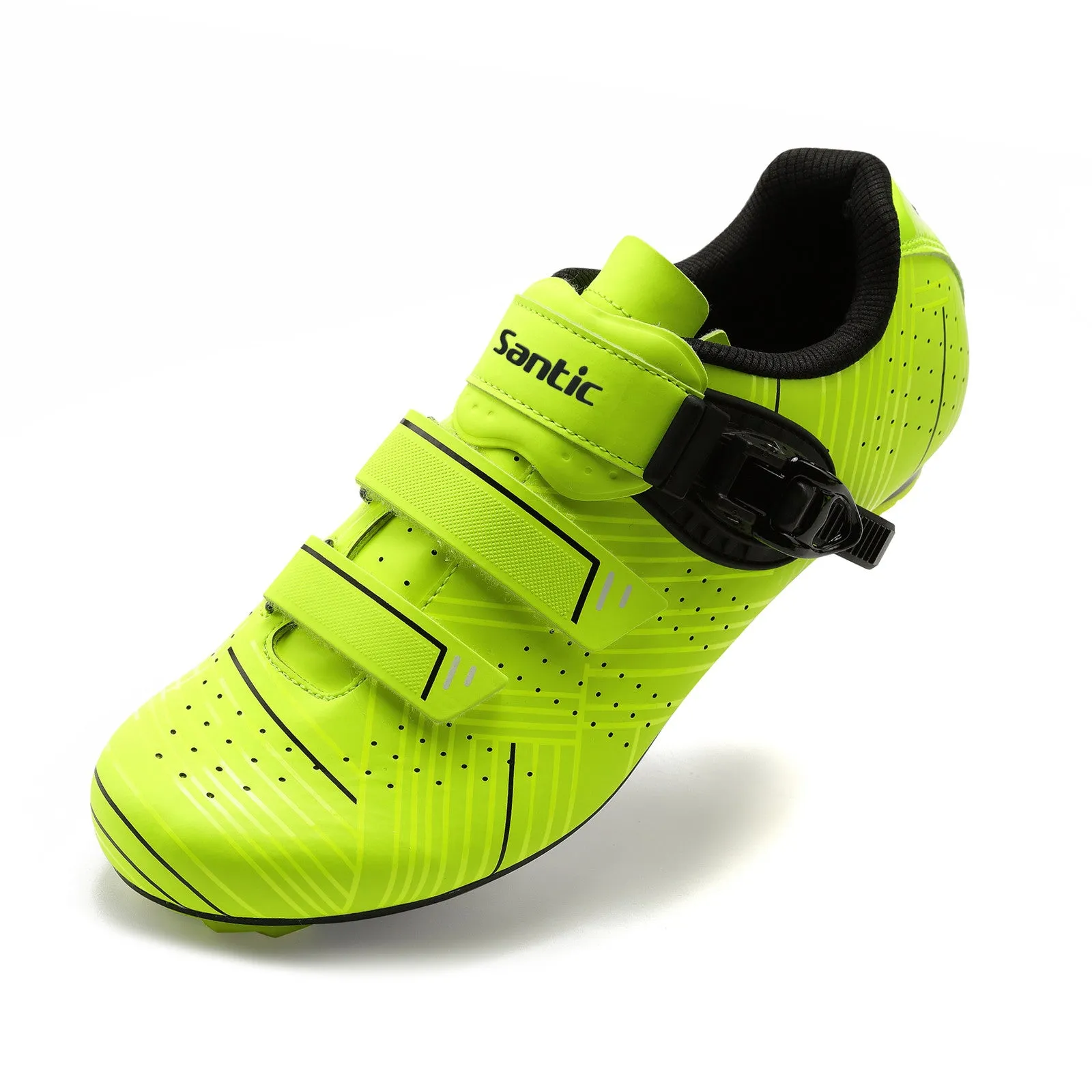 Santic Roadway LightGreen Men & Women Road Cycling Shoes