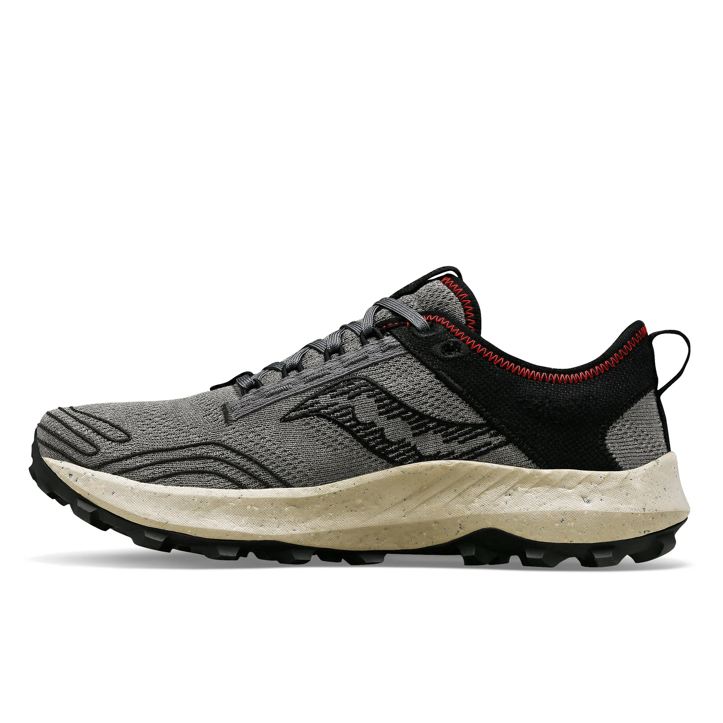 Saucony Men's Peregrine RFG Trail Running Shoes Shadow / Black