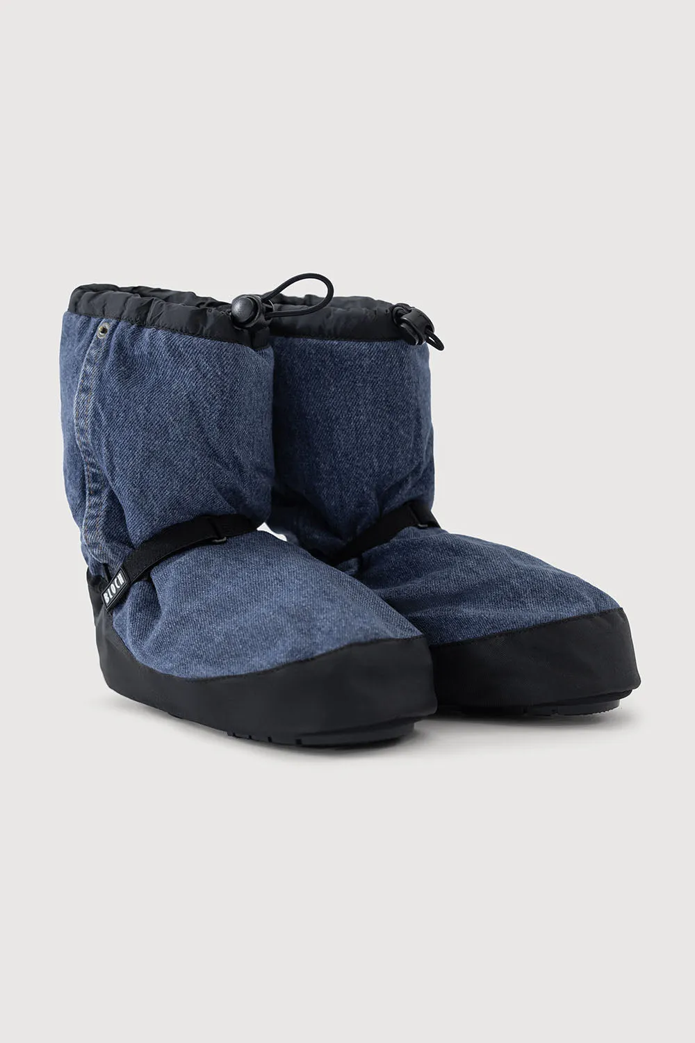 SIM5037 - Bloch Adult Upcycled Denim Warmup Booties