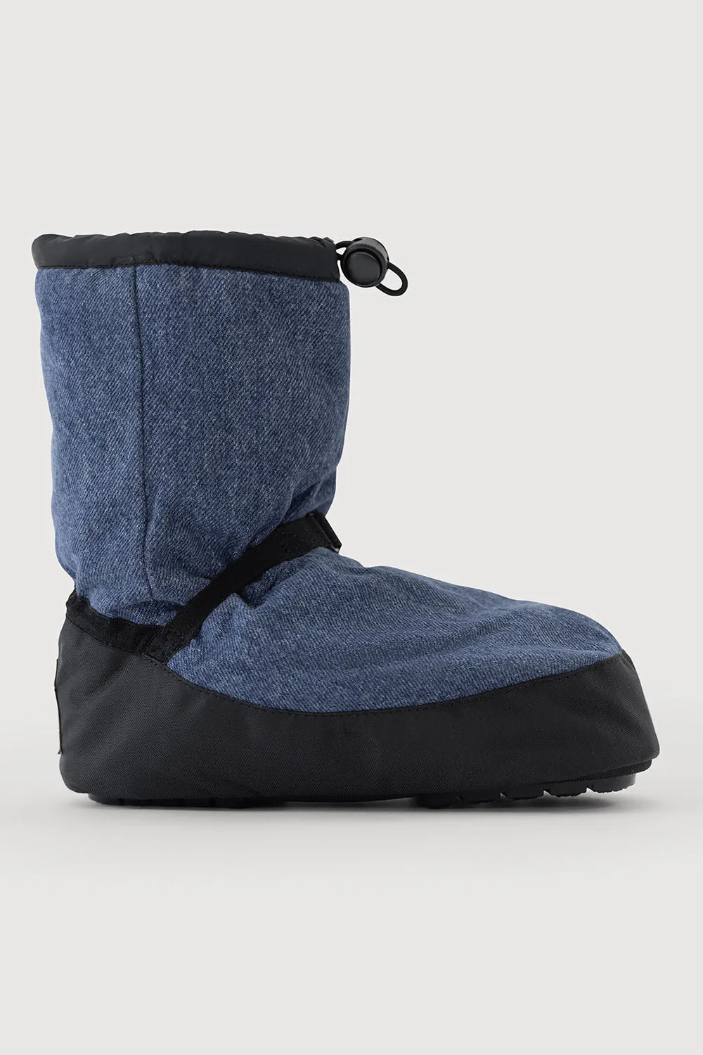 SIM5037 - Bloch Adult Upcycled Denim Warmup Booties