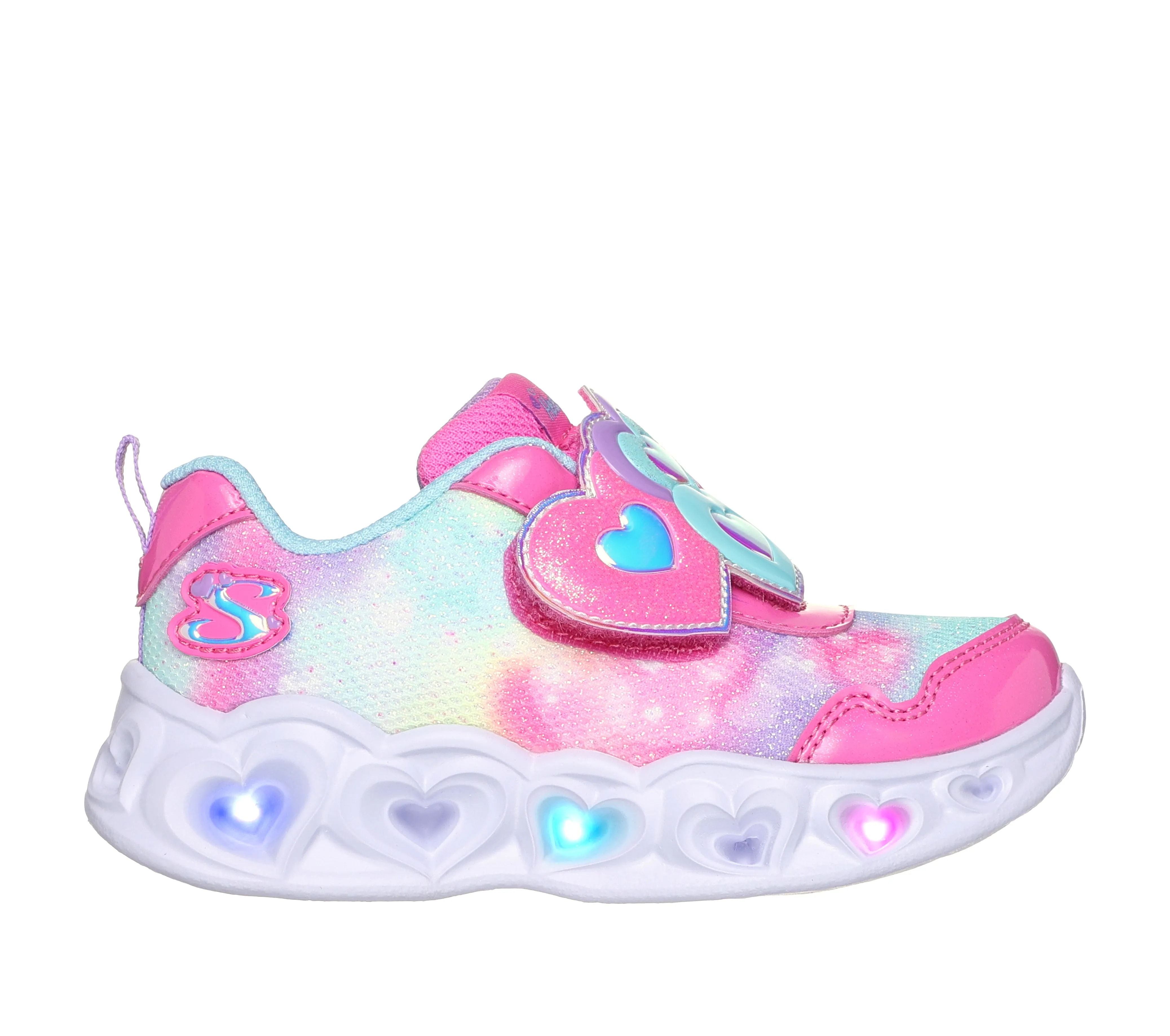 Skechers 302693N HEART LIGHTS LOVIN REFLECTION Pink / Multi