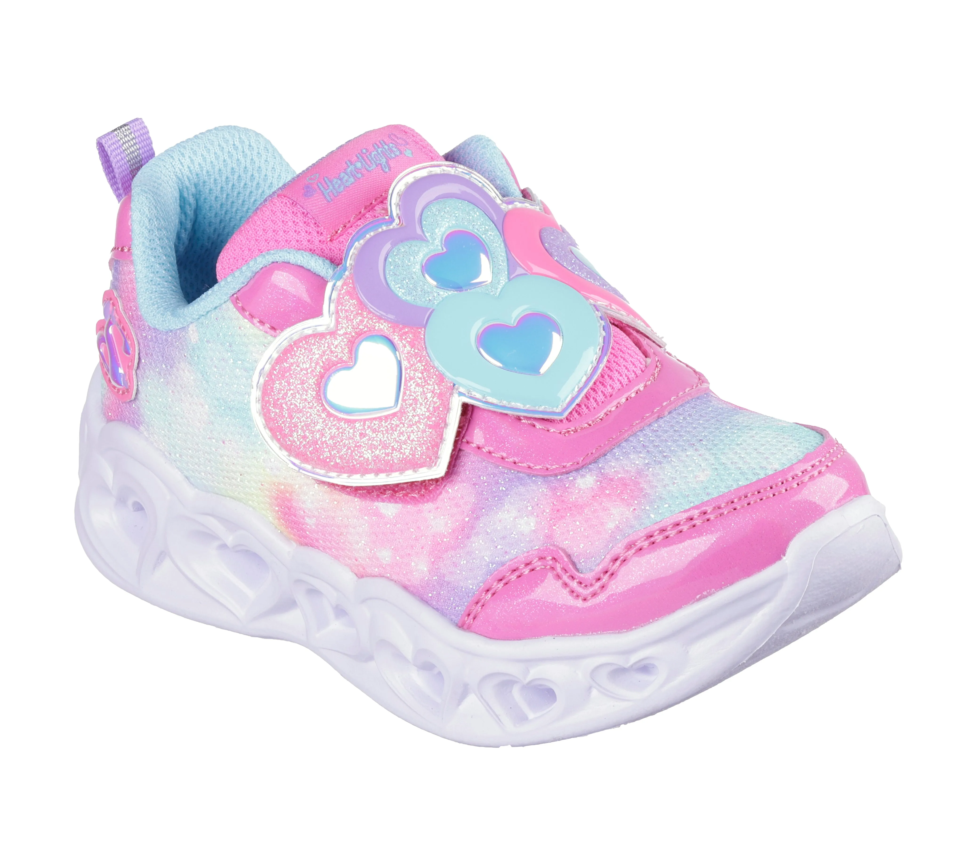 Skechers 302693N HEART LIGHTS LOVIN REFLECTION Pink / Multi