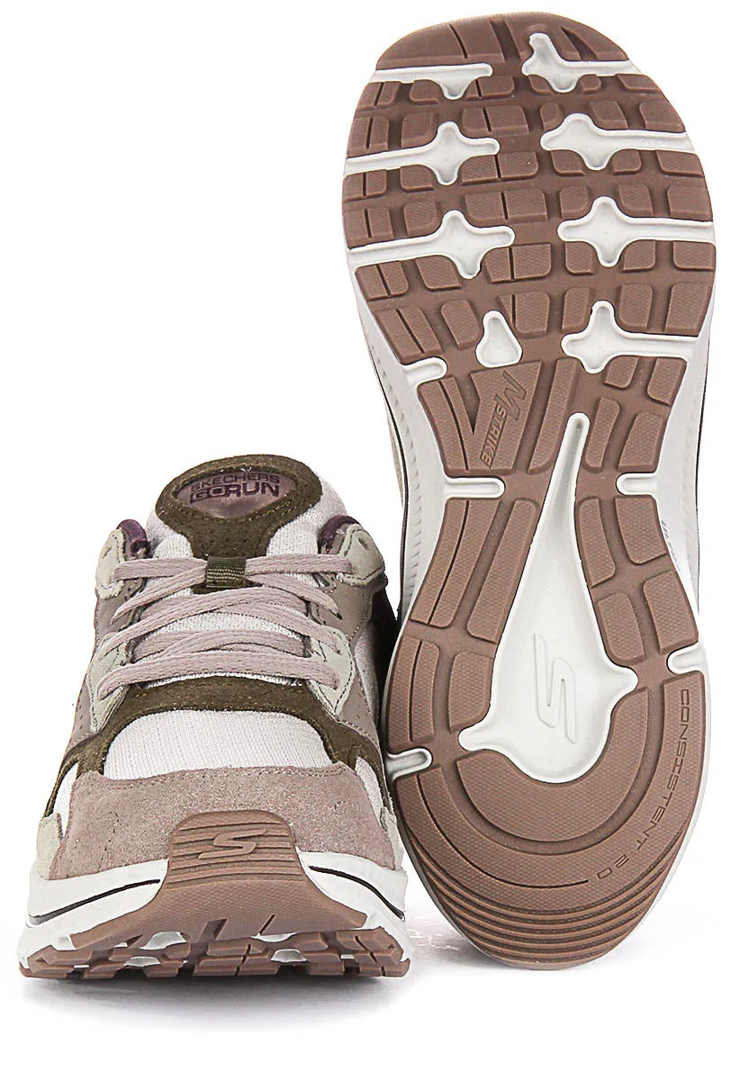 Skechers Consistent 2.0 In Tan Green For Women