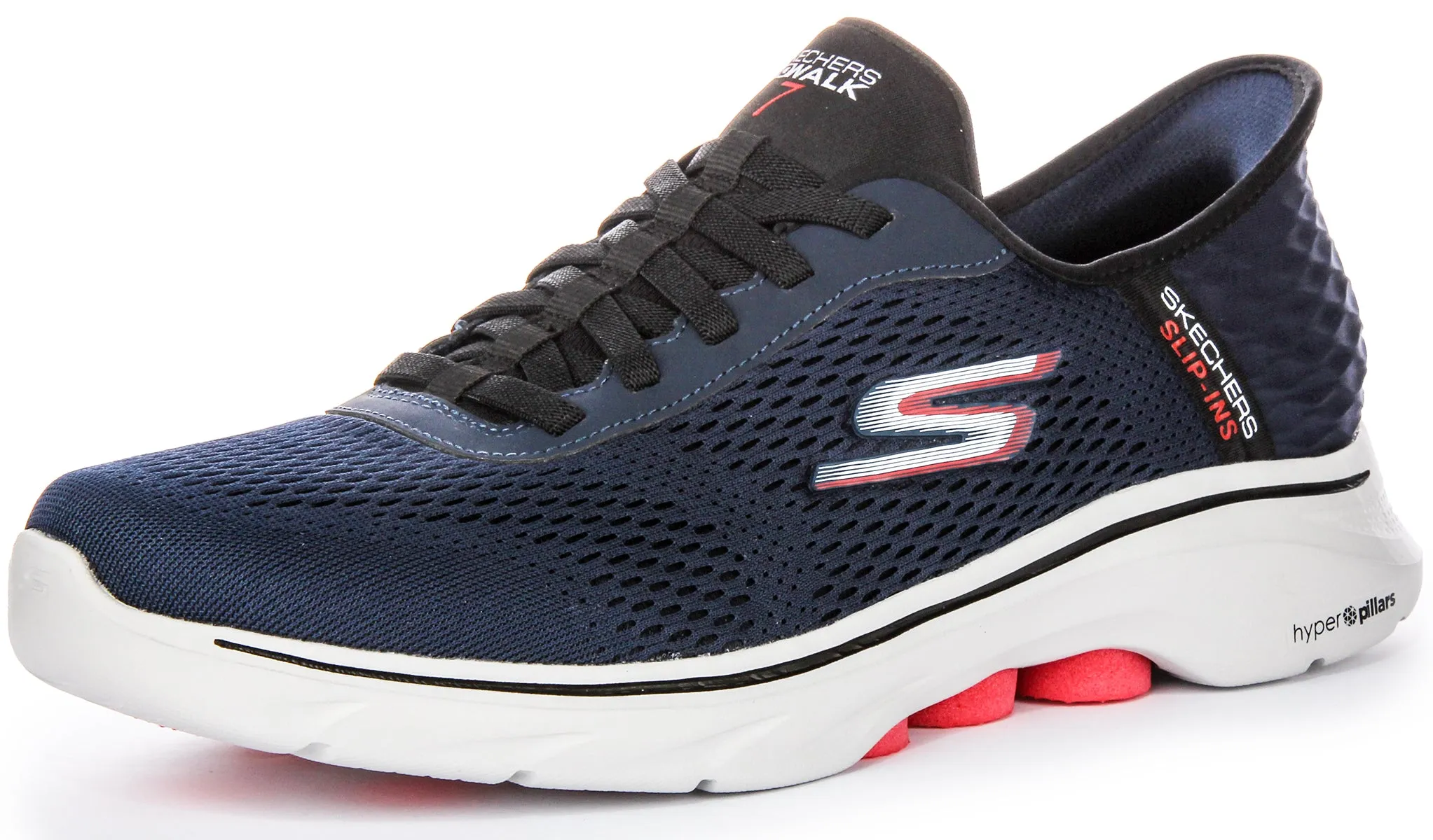 Skechers Go Walk 7  Free In Navy For Men