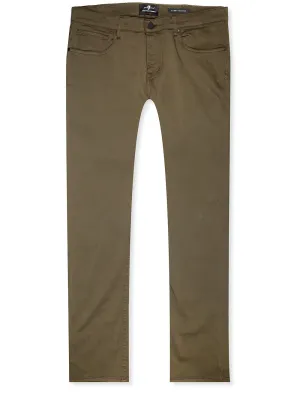 Slimmy Tapered Luxe Performance Plus Color Army Green