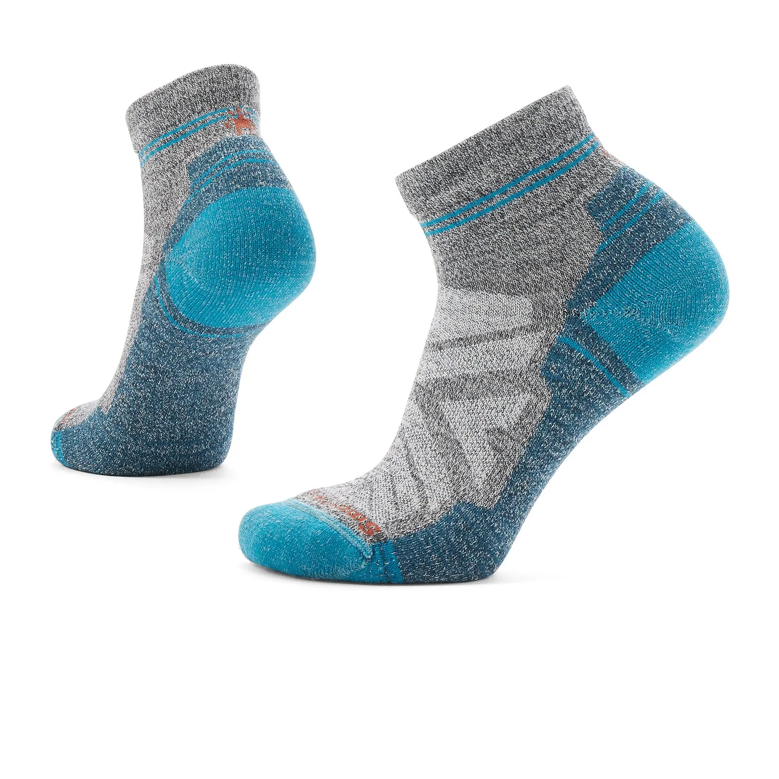 Smartwool Hike Light Cushion Ankle Sock (Women) - Ash/Charcoal