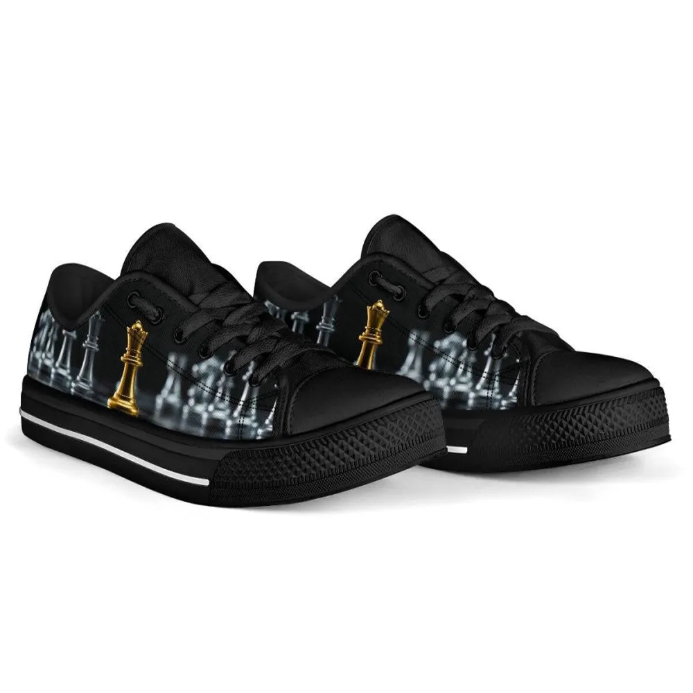 Stylish Chess Low Top Shoes , Low Top Sneaker, Low Top Canvas Shoes