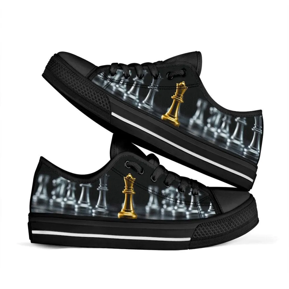 Stylish Chess Low Top Shoes , Low Top Sneaker, Low Top Canvas Shoes