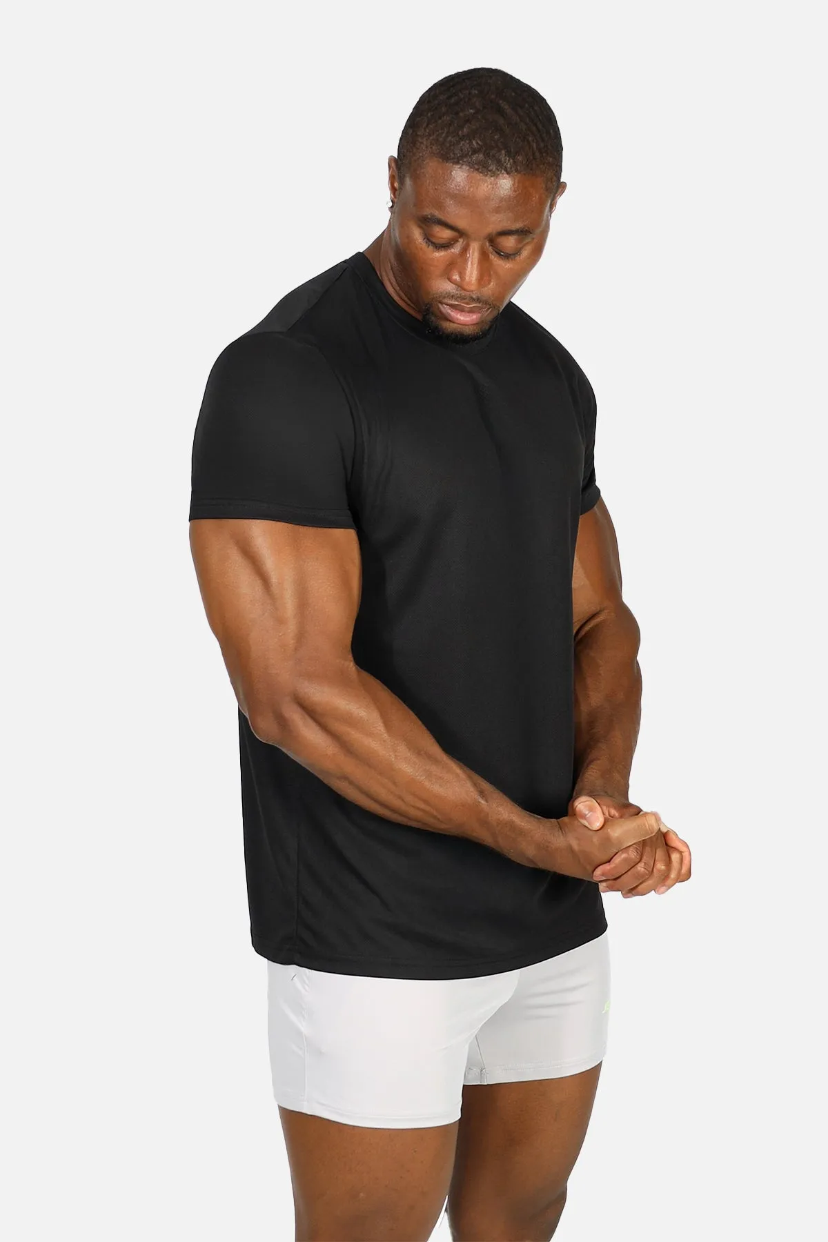 Tactical Fast-Dry Training T-Shirt - Obsidian Black