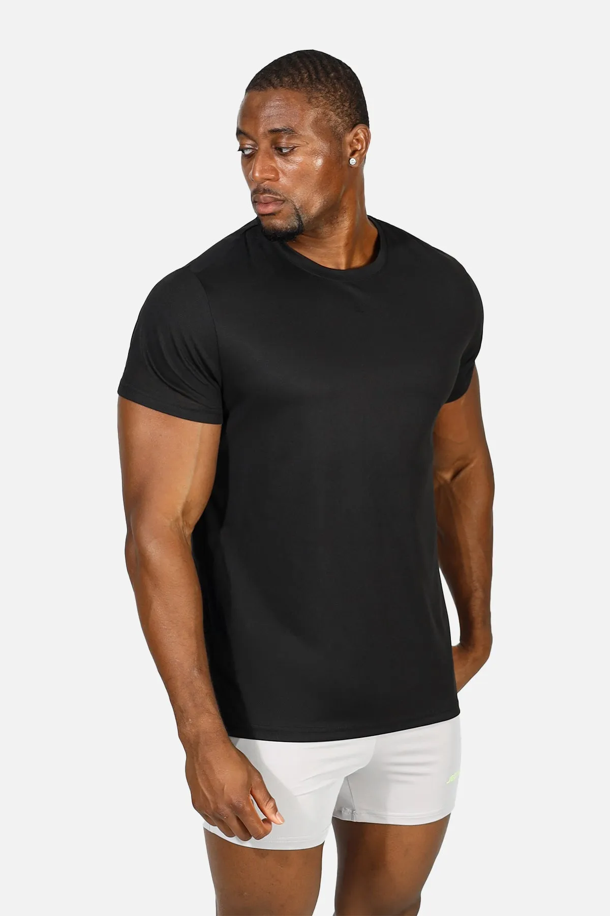 Tactical Fast-Dry Training T-Shirt - Obsidian Black