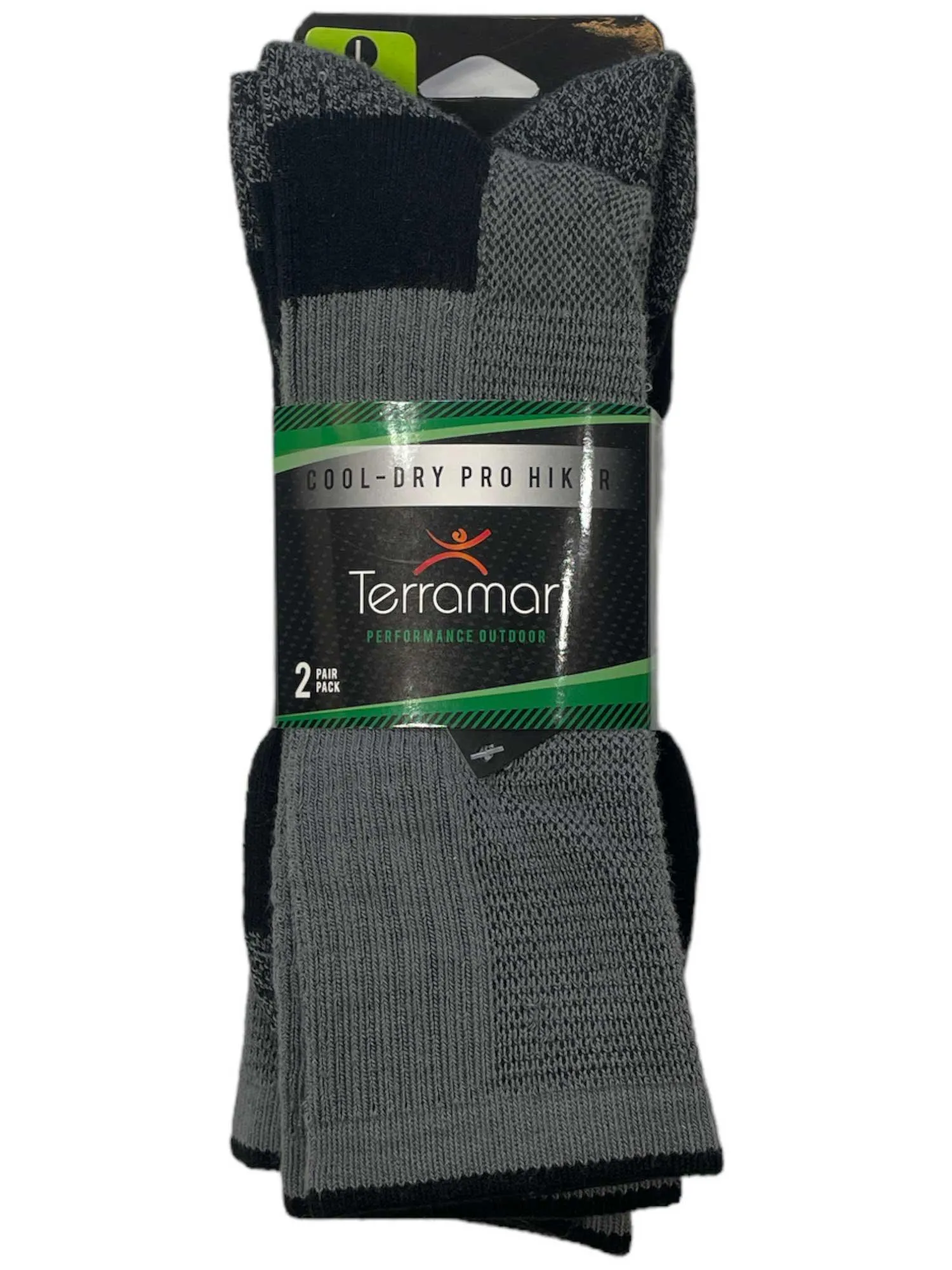 Terramar Cool-Dry Pro Hiker Sock 2 Pack