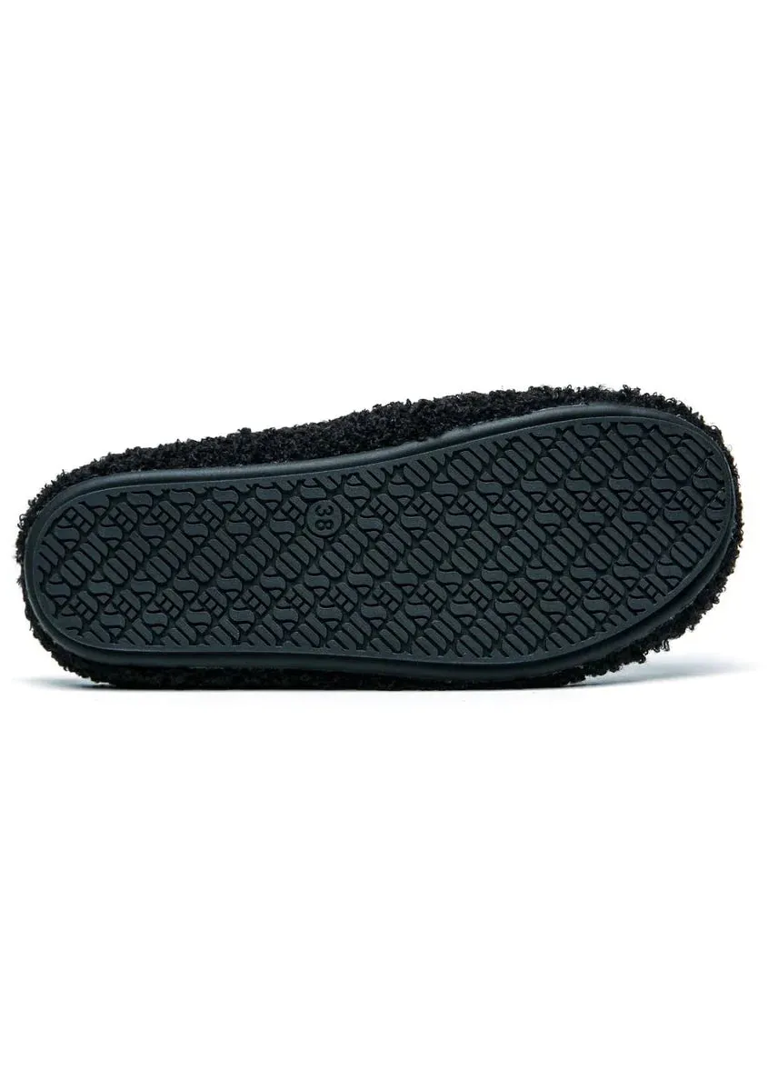 The Kush Indoor/Outdoor Sherpa Slides - Jet