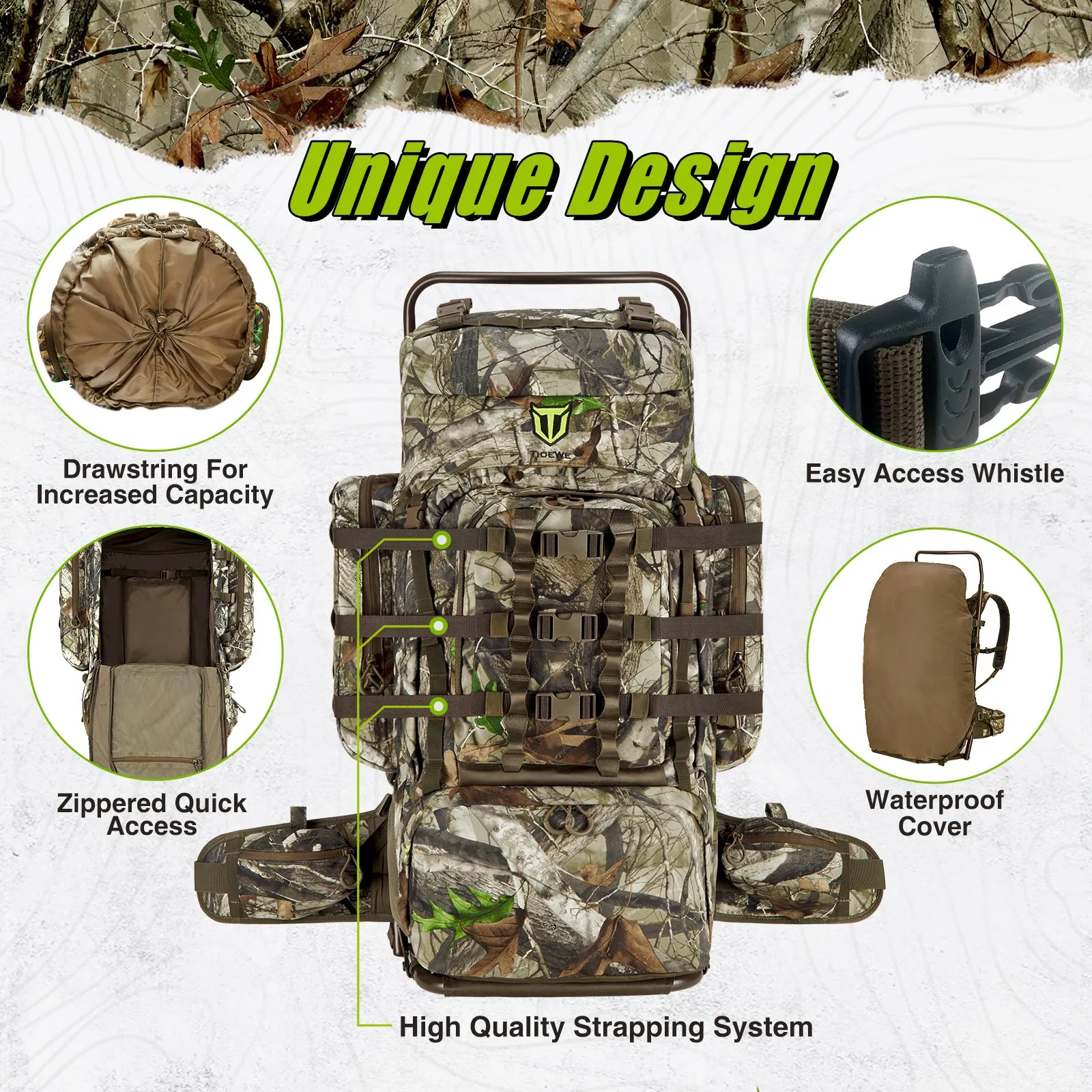 TideWe®  Hunting Backpack