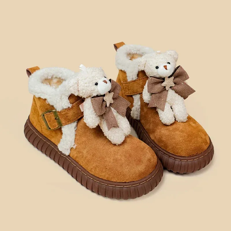 Tiny Teddy Ankle Booties