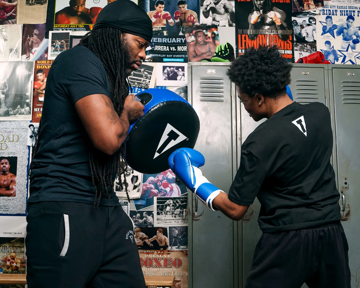 TITLE Boxing Round Punch Shield