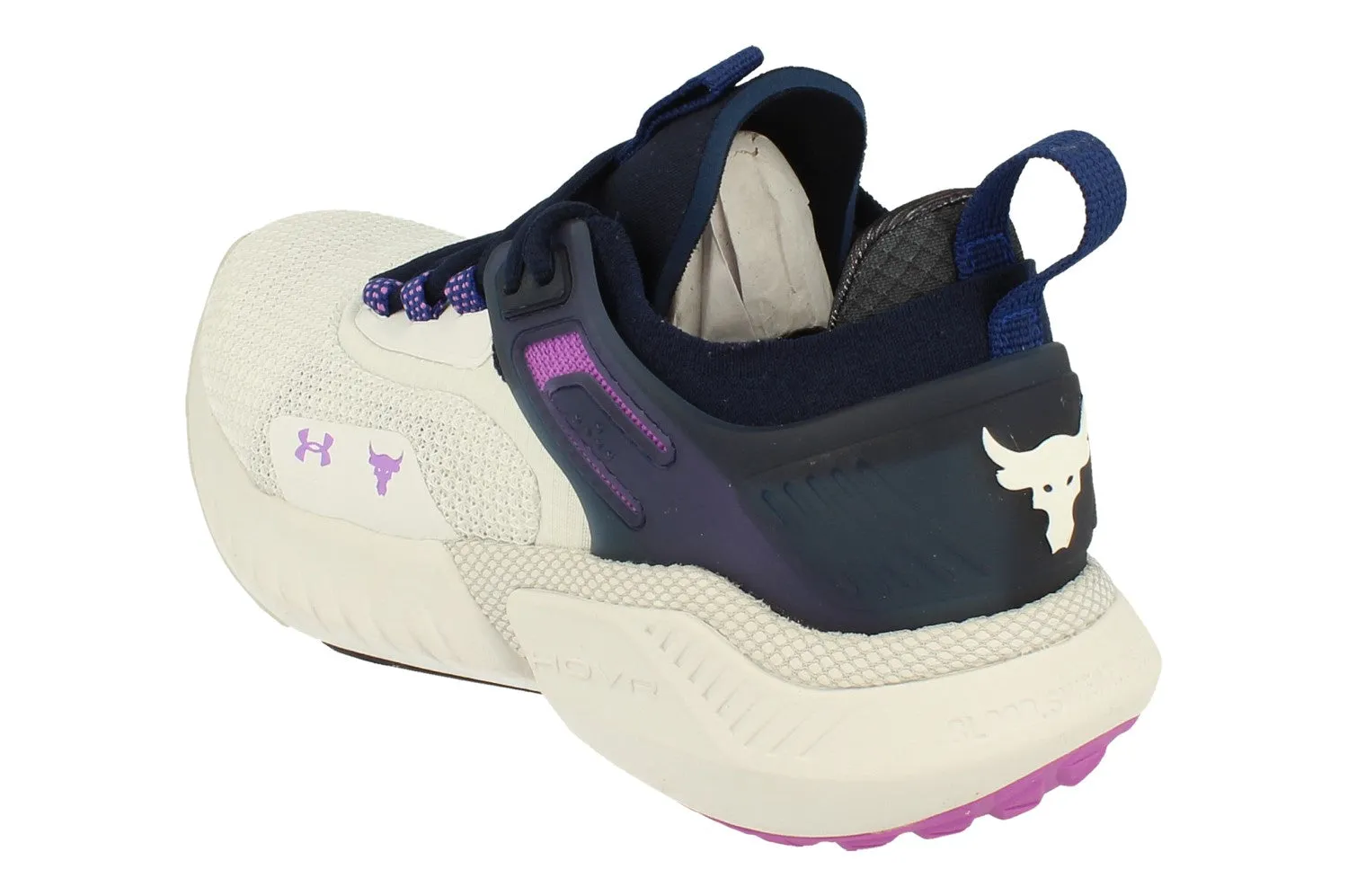 Under Armour Womens Project Rock 5 Disrupt Trainers 3026207 102