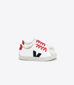 Veja Esplar Lace Girls Boys White Nautico Pekin Trainer