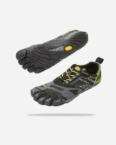 Vibram Five Fingers Mens KMD EVO Shoes Barefoot Feel Footwear - Black/Yellow