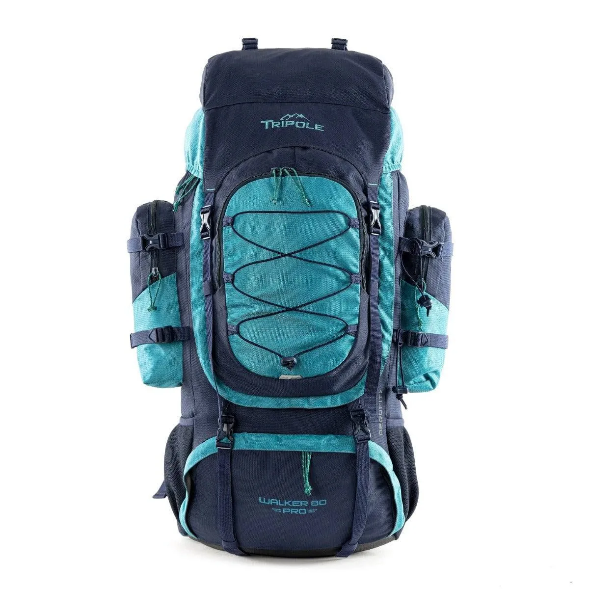 Walker Pro Trekking and Hiking Rucksack - 80 Litre - Blue