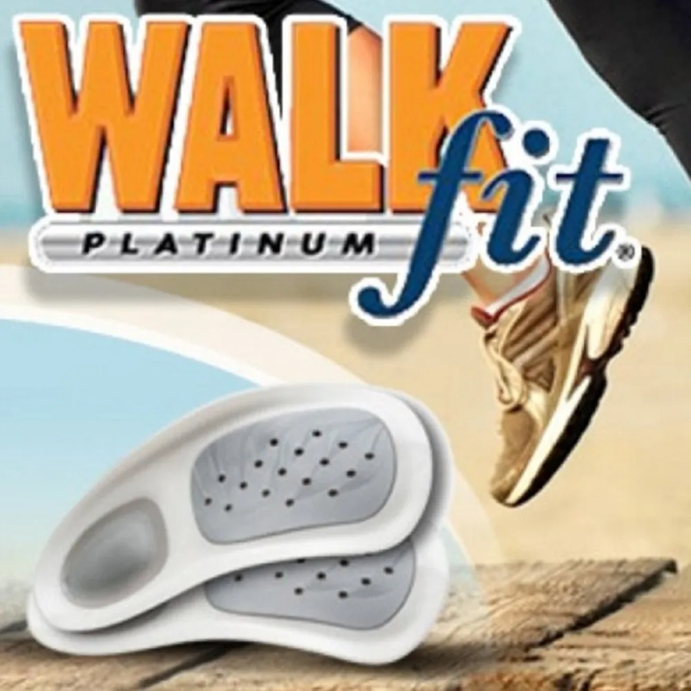 Walkfit Platinum Orthotics- Size B (W 6-6.5)