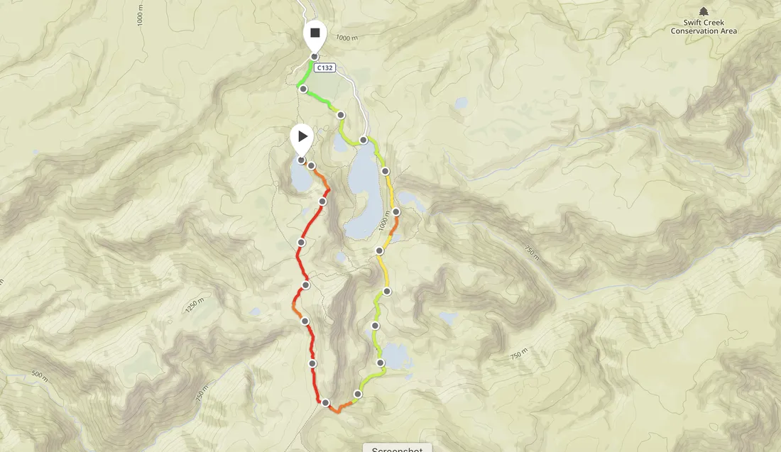 Wilder Trails Rock The Cradle Loop