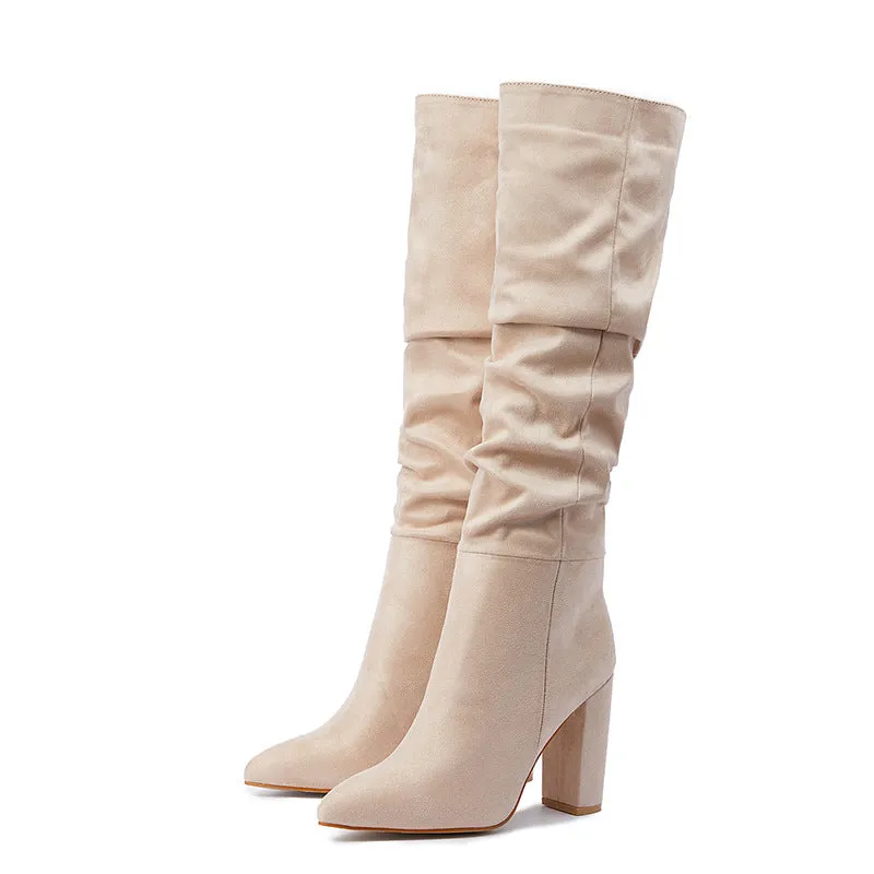 Winter High Heel Knight Women's Boots