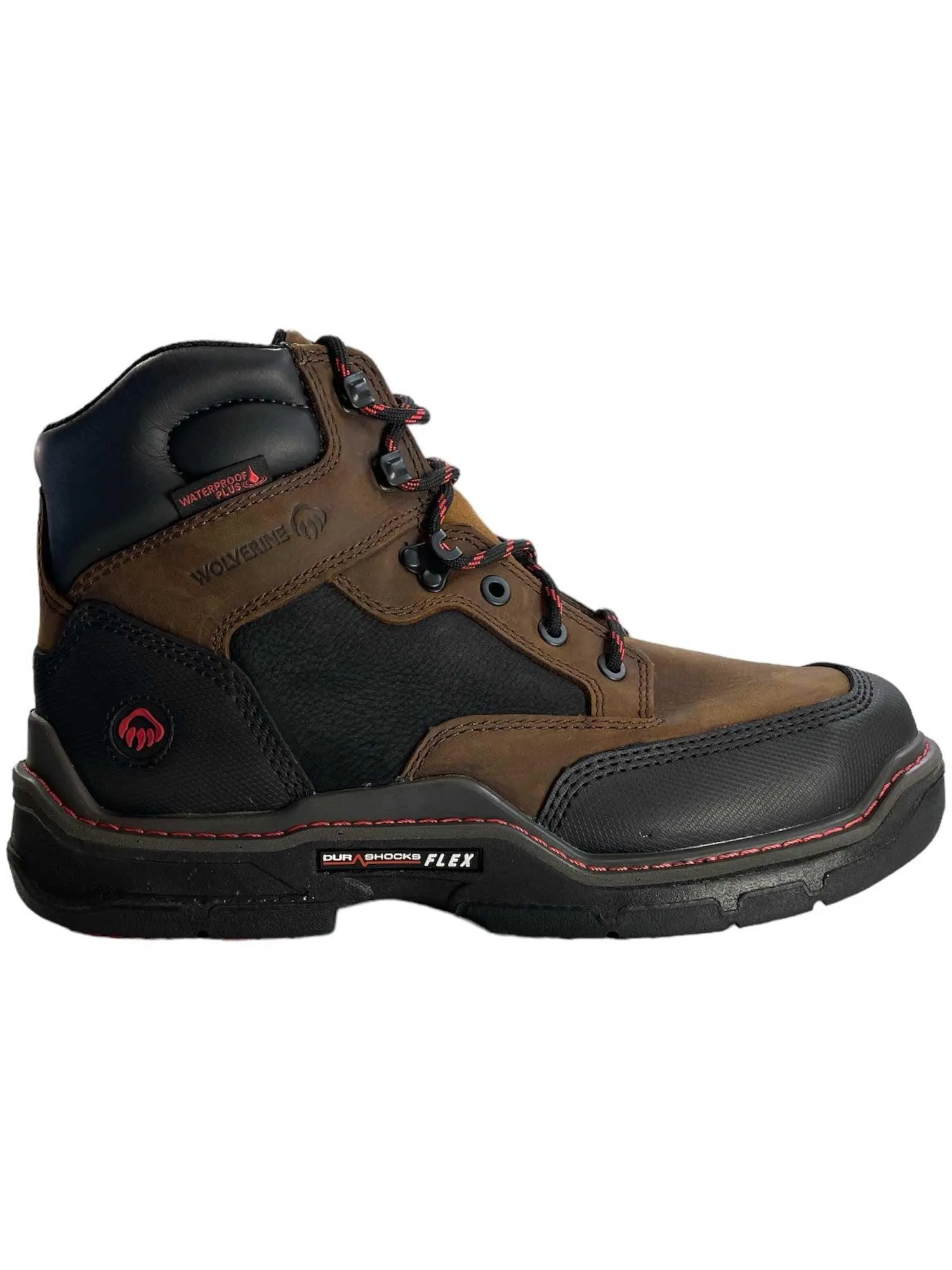 Wolverine Mens Raider Durashocks Heavy Duty 6 Inch Boot - Composite Toe