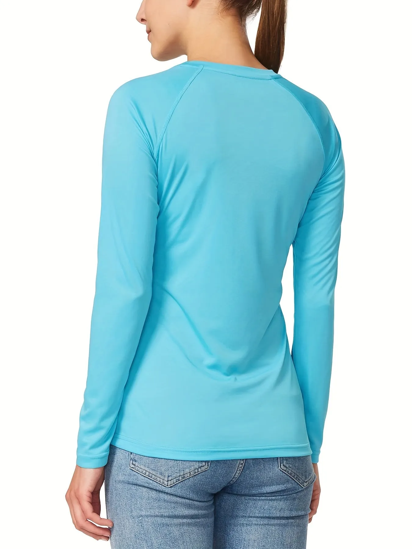 Women's Long Sleeve Shirts Sun Protection Quick Dry Hiking Fishing