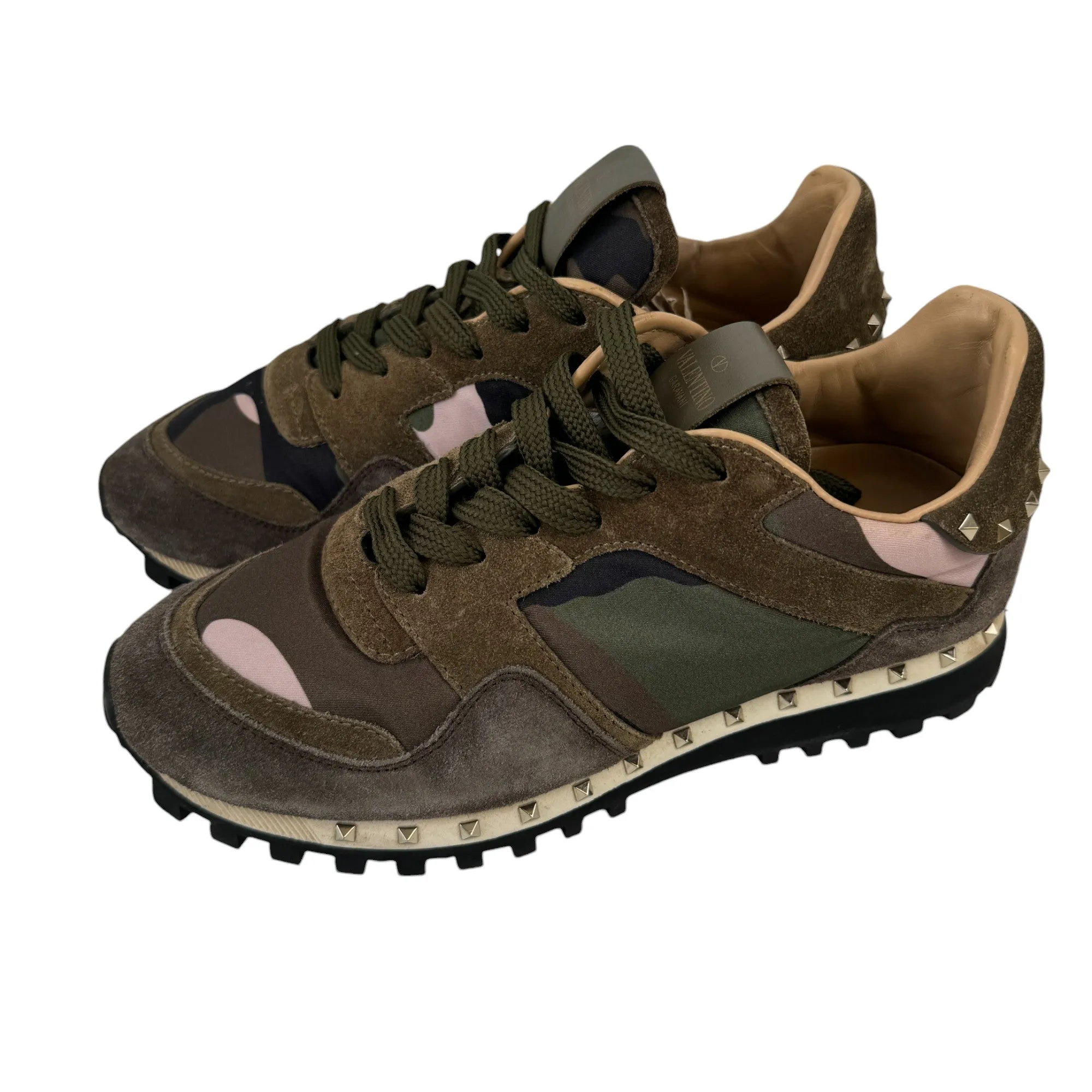 Women's Rockrunner Low Trainers Khaki Size EU 37.5 / UK 4.5