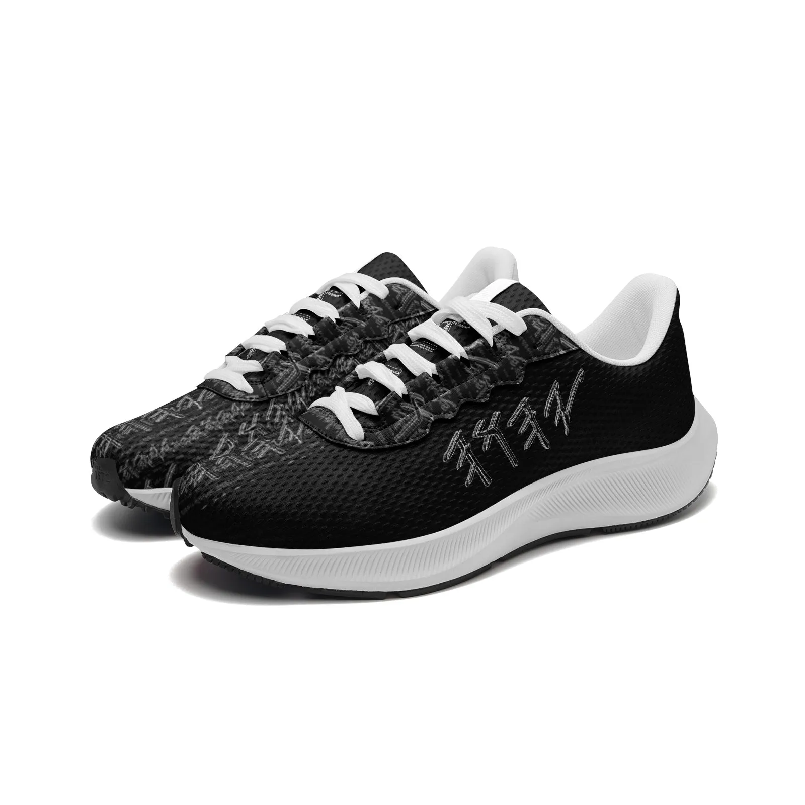 Yahuah Logo 01-02 Unisex Mesh Tech Performance Running Shoes