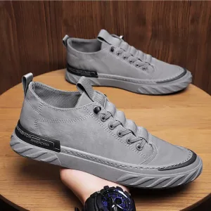 Yeknu Canvas Men's Shoes Comfortable All-match Sneakers Old Beijing Cloth Shoes Breathable Ice Silk Cloth Casual Sports Flats Loafers